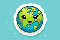 Planet earth space technology happiness. AI generated Image by rawpixel.