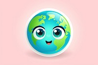 Planet earth sphere globe space. AI generated Image by rawpixel.