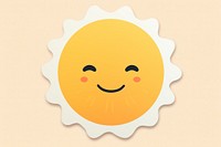 Sun face anthropomorphic representation. AI generated Image by rawpixel.
