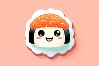 Sushi cute anthropomorphic representation. AI generated Image by rawpixel.