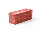 Brick red white background wildlife. AI generated Image by rawpixel.
