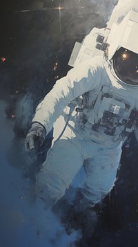 Astronaut adult space astronomy. AI generated Image by rawpixel.