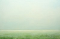 Green landscape outdoors painting. AI generated Image by rawpixel.