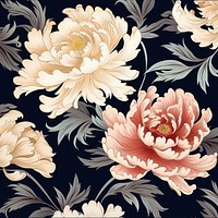 Peony pattern shape backgrounds flower plant. AI generated Image by rawpixel.