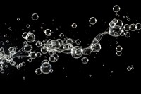 Fizzing air bubbles stream backgrounds transparent lightweight. AI generated Image by rawpixel.