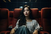 Korean female portrait cinema adult. AI generated Image by rawpixel.