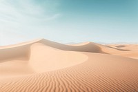 Desert and sand outdoors horizon nature. 