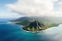 Hawaii outdoors nature island. AI generated Image by rawpixel.