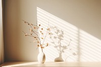 Morning sunlight windowsill flower plant. AI generated Image by rawpixel.