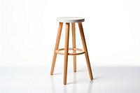 Stool furniture chair white background. AI generated Image by rawpixel.
