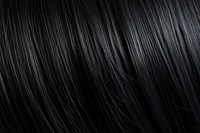 Black straight hair texture backgrounds monochrome full frame. AI generated Image by rawpixel.