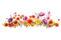 Spring flower plant white background. AI generated Image by rawpixel.