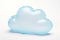 Cloud white white background balloon. AI generated Image by rawpixel.