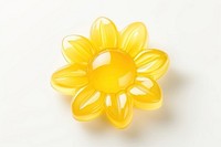 Sunflower white background asteraceae chandelier. AI generated Image by rawpixel.