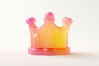 Crown white background royalty plastic. AI generated Image by rawpixel.