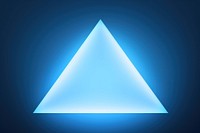 Triangle shape light blue. AI generated Image by rawpixel.