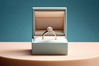 Ring box gemstone diamond jewelry. AI generated Image by rawpixel.