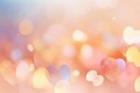 Heart pattern bokeh effect background backgrounds abstract outdoors. AI generated Image by rawpixel.