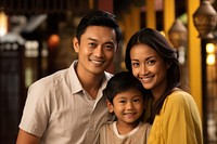 Filipino family smiling adult casual clothing. AI generated Image by rawpixel.