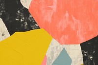 Paper shapes art backgrounds abstract. AI generated Image by rawpixel.