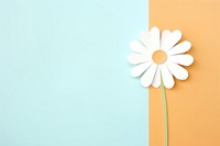 Simple daisy flower pattern petal plant. AI generated Image by rawpixel.