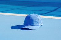 Cap blue headwear headgear. AI generated Image by rawpixel.
