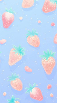 Strawberries berry fruit plant. AI generated Image by rawpixel.