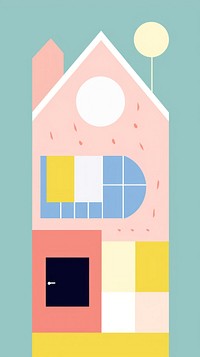Tiny house architecture building playhouse. AI generated Image by rawpixel.
