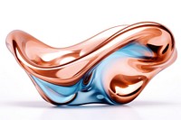 Copper shape creativity simplicity. AI generated Image by rawpixel.