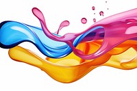 Bold colors backgrounds creativity splattered. AI generated Image by rawpixel.