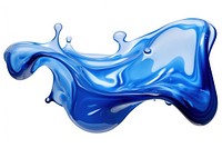 Blue splashing abstract outdoors. AI generated Image by rawpixel.