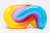 Solid rainbow shape confectionery creativity. AI generated Image by rawpixel.