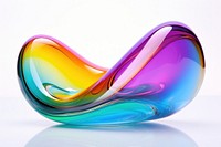 Solid rainbow shape lightweight creativity. AI generated Image by rawpixel.