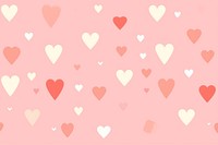 Heart icon pattern backgrounds petal abstract. AI generated Image by rawpixel.
