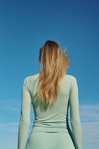 Yoga sportwears looking adult woman. AI generated Image by rawpixel.