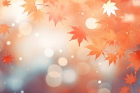 Maple leaves bokeh effect background backgrounds sunlight outdoors. AI generated Image by rawpixel.