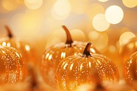 Pattern bokeh effect background in pumpkin shape backgrounds vegetable plant. AI generated Image by rawpixel.