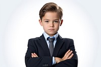 Business kid portrait necktie child. AI generated Image by rawpixel.