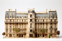 Paris apartment architecture building house. AI generated Image by rawpixel.