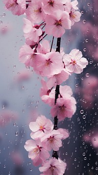 Cherry blossom outdoors flower petal. AI generated Image by rawpixel.
