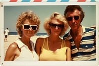 Family on holiday photography sunglasses portrait. AI generated Image by rawpixel.