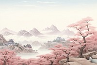 China landscape outdoors nature plant. AI generated Image by rawpixel.
