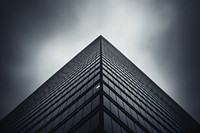 Skyscraper architecture building city. AI generated Image by rawpixel.