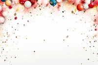 New year banner confetti backgrounds confectionery. AI generated Image by rawpixel.