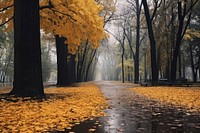 Autumn autumn forest branch. AI generated Image by rawpixel.