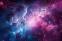 Universe nebula astronomy galaxy. AI generated Image by rawpixel.
