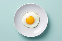 Yolk plate food egg. AI generated Image by rawpixel.