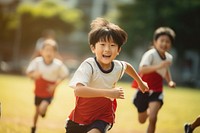 Japanese kids sports child day. AI generated Image by rawpixel.