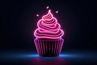 Cupcake light dessert food. AI generated Image by rawpixel.
