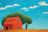 Barn architecture outdoors building. AI generated Image by rawpixel.